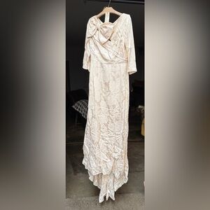 Tracy Reese Cream Elegant Gown